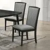 New Classic D1434-20 Skyline - Dining Side Chair (Set of 2) - Onyx