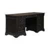 Liberty Furniture 532-HO-JEC Meritage - Jr Executive Credenza - Aged Charcoal