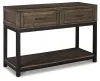 Ashley Furniture T444-4 Johurst - Sofa Table - Grayish Brown