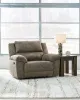 Ashley Furniture 3720352 Laresview - Zero Wall Wide Seat Recliner - Fossil