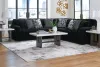 Ashley Furniture 98103S6 Ashley Furniture 98103S6 Midnight-Madness - 3-Piece Sectional - Onyx