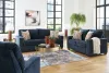 Ashley Furniture 24303/38/35/25 Ashley Furniture 24303/38/35/25 Aviemore - 3 Pc. - Sofa, Loveseat, Rocker Recliner - Ink