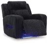 Ashley Furniture PC6420213 Forest Lake - Power Recliner With Adj Headrest - Black