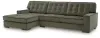 Ashley Furniture PC61702S1 Caspian-Town - 2-Piece Sectional With LAF Corner Chaise - Olive