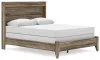 Ashley Furniture PCB2005B2 Elbrim - Queen Panel Bed - Brown