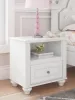 Ashley Furniture PCB1819-91 Kozlani - One Drawer Night Stand - White