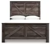 Ashley Furniture B440B9 Ashley Furniture B440B9 Wynnlow - Queen Crossbuck Panel Bed - Gray