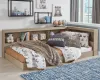 Ashley Furniture EB2270B1 Oliah - Twin Bookcase Storage Bed - Natural