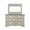 Liberty Furniture 520-BR51 Abbey Park - Mirror - Antique White