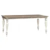 Liberty Furniture 661W-CD-6RTS Liberty Furniture 661W-CD-6RTS Whitney - 6 Piece Rectangular Table Set - Antique Linen / Weathered Gray