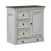 Liberty Furniture 244-PF1000 Magnolia Manor - Pet Feeder Cabinet - Antique White
