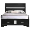 CoasterEveryday 206361F Miranda - Wood Full Storage Panel Bed - Black