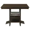 CoasterEveryday 100958 Jaden - Square Counter Height Dining Table - Espresso