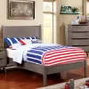Furniture of America CM7386GY-T-BED Lennart - Twin Bed - Gray