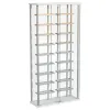 Coaster Fine Furniture 182037 Montara - Tempered Glass Wine Storage LED Curio Cabinet - Chrome