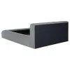 Coaster Fine Furniture 315981Q Wilshire - Upholstered Queen Platform Bed - Gray