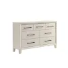 New Classic B0182W-050 New Classic B0182W-050 Ballard - 7 Drawer Dresser - White