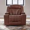 Liberty Furniture 7020CN-12P Caswell - Swivel Glider Recliner P2 - Nature Chestnut
