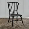 Liberty Furniture 237-C1000S-B Liberty Furniture 237-C1000S-B River Place - Windsor Back Side Chair - Riverstone White & Tobacco