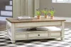 Ashley Furniture T523-9 Realyn - Lift Top Cocktail Table - White / Brown