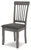 Ashley Furniture D194-01 Shullden - Dining Room Side Chair (Set of 2) - Gray