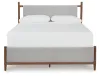 Ashley Furniture B615B6 Lyncott - King Upholstered Bed - Brown