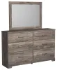 Ashley Furniture B2587/31/36/44/55/86 Ralinksi - 5 Pc. - Dresser, Mirror, Chest, Full Panel Bed - Gray