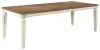 Ashley Furniture D743/45/01(4)/02(4) Ashley Furniture D743/45/01(4)/02(4) Realyn - 9 Pc. - Extension Table, 4 Ladderback Side Chairs, 4 Ribbon Back Side Chairs - White