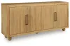 Ashley Furniture A4000684 Niam - Accent Cabinet - Light Antique Beige