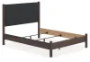 Ashley Furniture PCB2614B24 Pamytta - Queen Upholstered Panel Bed - Brown