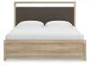 Ashley Furniture PCB1360B15 Ashley Furniture PCB1360B15 Kinlanni - King Upholstered Panel Bed - Tan