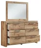 Ashley Furniture B1050B1 Hyanna - Dresser, Mirror - Tan