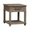 Liberty Furniture 172-OT1020 Parkland Falls - Rectangular End Table - Weathered Taupe