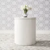 Liberty Furniture 406W-OT1021 Liberty Furniture 406W-OT1021 Modern Farmhouse - Drum End Table - White