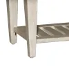 Liberty Furniture 824-BR47 Heartland - Bed Bench - Antique White / Tobacco Tops