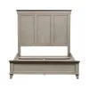 Liberty Furniture 457-BR-QPB Liberty Furniture 457-BR-QPB Ivy Hollow - Queen Panel Bed - Weathered Linen / Dusty Taupe