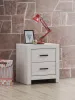 CoasterEveryday 207052 Brantford - 2-Drawer Nightstand - Coastal White