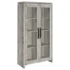 CoasterEssence 950783 Alejo - 2 Door Engineered Wood Tall Cabinet - Gray Driftwood