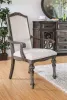 Furniture of America CM3150T-TABLE Arcadia - Dining Table - Rustic Natural Tone / Ivory