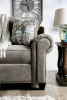 Furniture of America SM6155-LV Mott - Loveseat - Gray