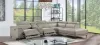 Furniture of America CM6457GY-PM-SECT Linwurst - Power Sectional
