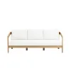 New Classic G5511-23-WHT Wesley - Patio Sofa With Cushions - White