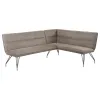 Coaster Fine Furniture 108496 Dodson - Fabric Upholstered L-Shaped Nook Dining Bench - Taupe