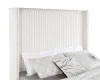 Coaster Fine Furniture 306051KE Natasha - Upholstered Eastern King Wingback Bed - Cream