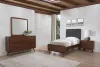 Coaster Fine Furniture 205131T-S4 Robyn - 4 Piece Twin Bedroom Set - Dark Walnut