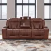 Liberty Furniture 7020CN-32P Caswell - Sofa P2 & ZG - Nature Chestnut