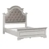 Liberty Furniture 244-BR-FUB Liberty Furniture 244-BR-FUB Magnolia Manor - Full Upholstered Bed - Antique White