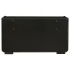 Coaster Fine Furniture 222493 Leandro - 8-Drawer Bedroom Dresser Cabinet - Burnished Black