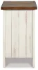 Ashley Furniture T459-7 Wystfield - Chair Side End Table - White / Brown