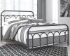 Ashley Furniture B280-681 Nashburg - Queen Metal Bed - Black